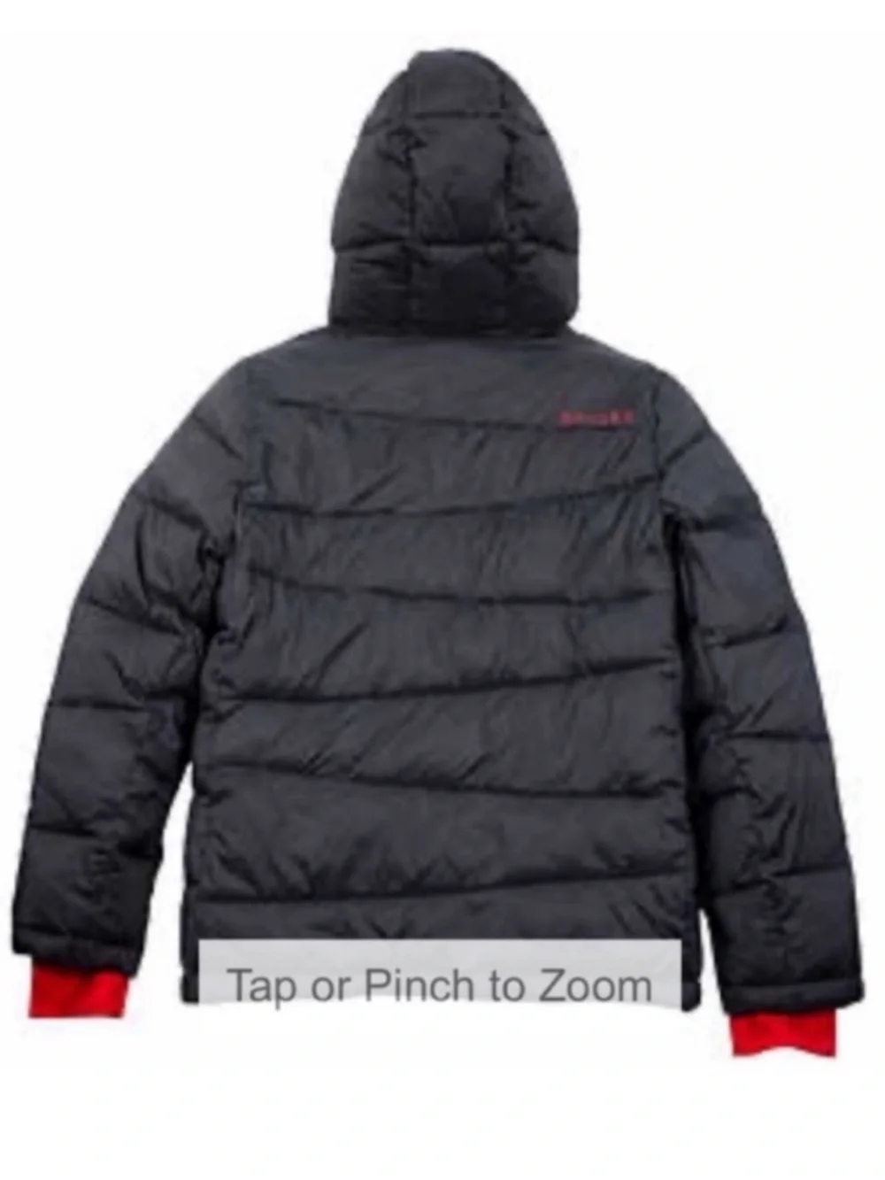 NWT Spyder Youth Boys Puffer Jacket BLACK - size XS (5/6) winter comfy cozy